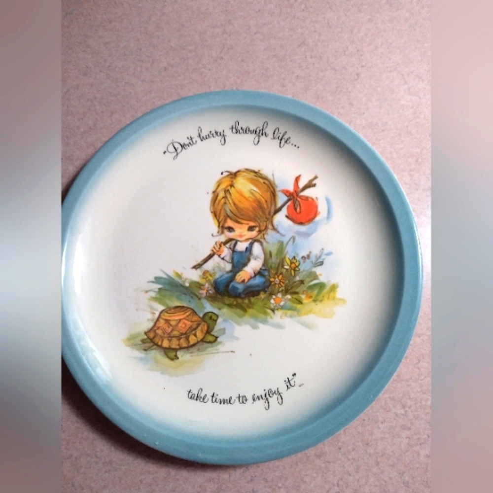 Vintage American Greetings GiGi plate